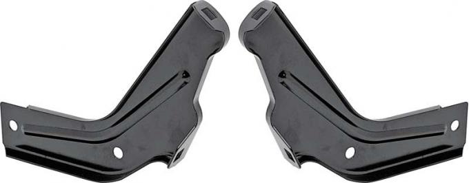 OER 1966-67 Chevy II / Nova Front Bumper Brackets (pr) N6533