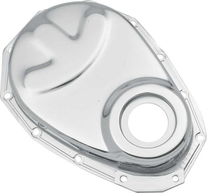 1947-62 Chevrolet Timing Gear Cover, 6 cylinder, Chrome Finish