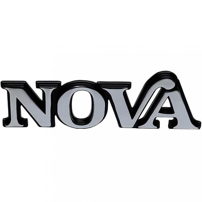 1975-79 Chevrolet Nova, NOVA Nameplate Front Fender Emblem, Each
