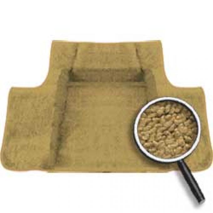 OER 1968-72 Nova Superior Gold Molded Loop Trunk Carpet 531491505