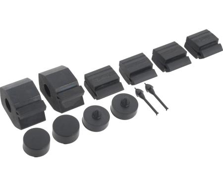 1966-67 Chevy II, Nova, Rubber Stopper Set, 12 Piece Set