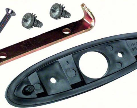 OER 1970-81 Camaro / Firebird, 1970-74 Nova Bullet Mirror Mounting Kit, LH *R313