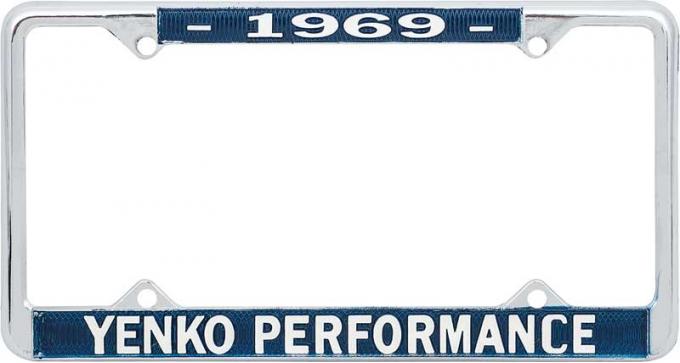 OER 1969 Yenko Performance License Frame YF1969