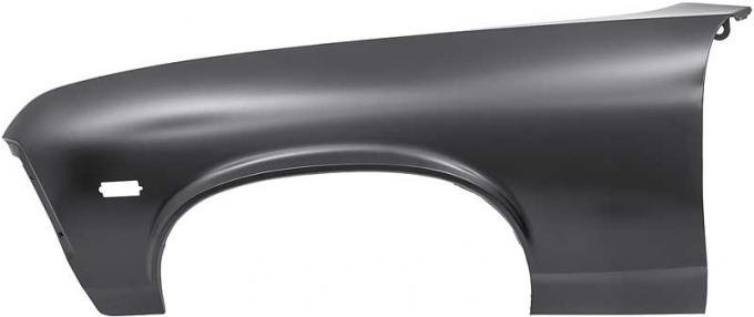 OER 1968-69 Chevy II Nova, Front Fender, LH Drivers Side, EDP Coated 3953851A