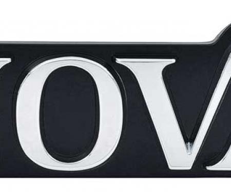 1975 Chevrolet Nova, "Nova" Standard Grill Emblem, GM Licensed