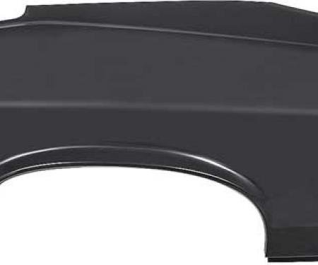 1968-69 Chevy II, Nova, Rear Quarter Panel Skin, with Door Jamb Area, LH Driver Side