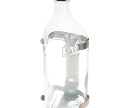 OER 1955-72 Buick, Chevrolet, Oldsmobile, Pontiac, Kleerview Glass Washer Fluid Bottle, with Cap, and Mounting Bracket WB125