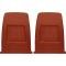 OER 1971-78 Camaro, Firebird, 1973-79 Nova, X-Body, 1971-80 H-Body, Bucket Seat Back Panels, Pair, Red K7102