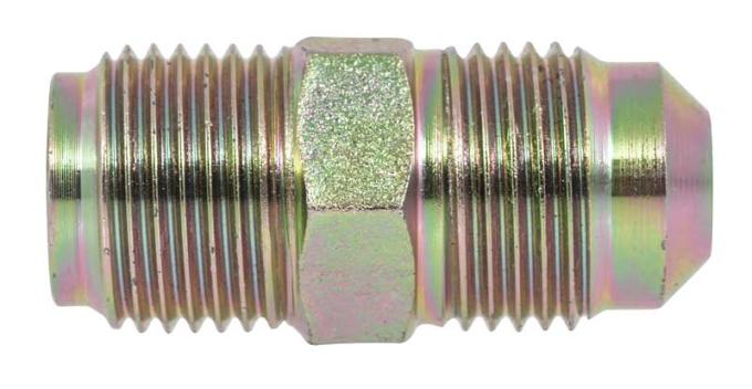 OER 1960-77 GM, Chrysler, Dodge, Plymouth, Power Steering Fitting, with Saginaw PS Pump, Cad Plated, Various Models 1253580