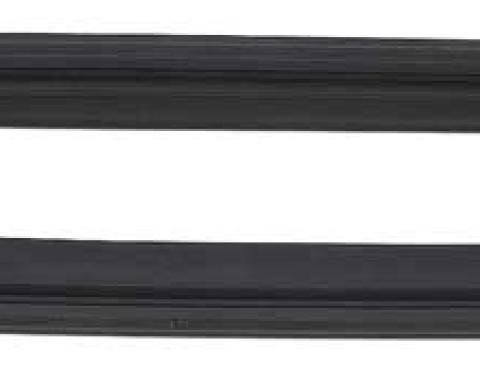 OER 1962-65 Chevy II, Nova, Quarter Window Vertical Weatherstrip, with Steel Support, Pair K446
