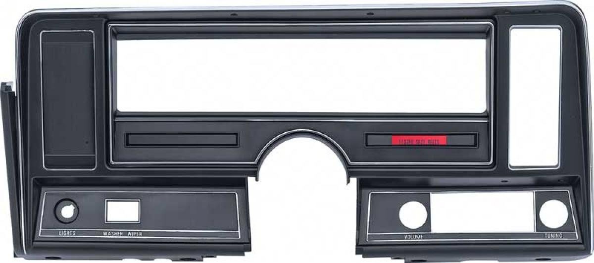 OER 196974 Nova, Dash Instrument Bezel, With Warning Lights, Without