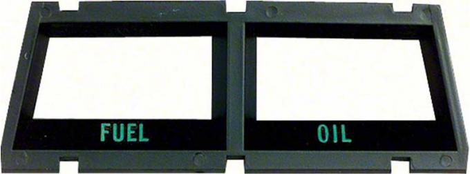 OER 1968-76 Console Fuel / Oil Gauge Bezel 6480884