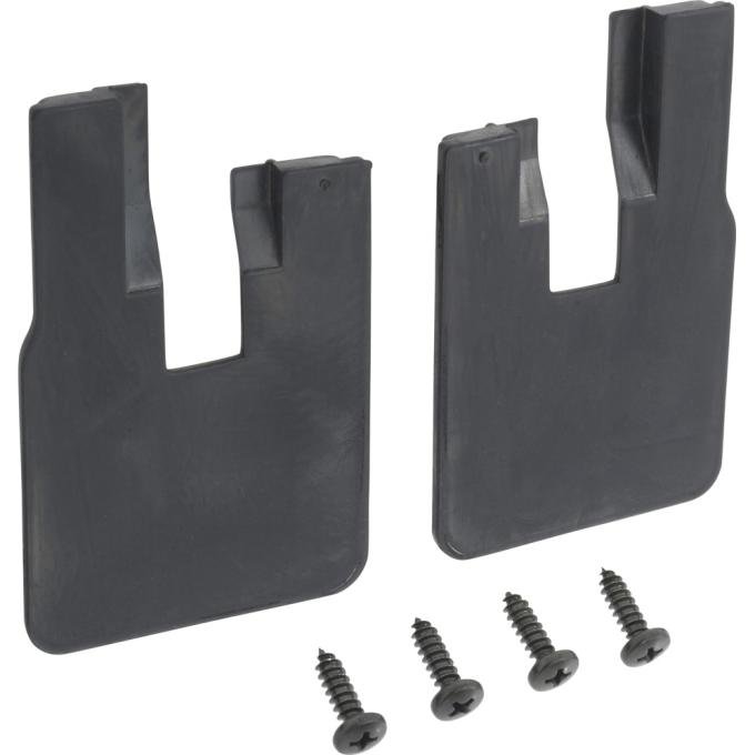 1966-67 Chevy II, Nova, Quarter Window Door Jamb Seals, wih Screws, Pair