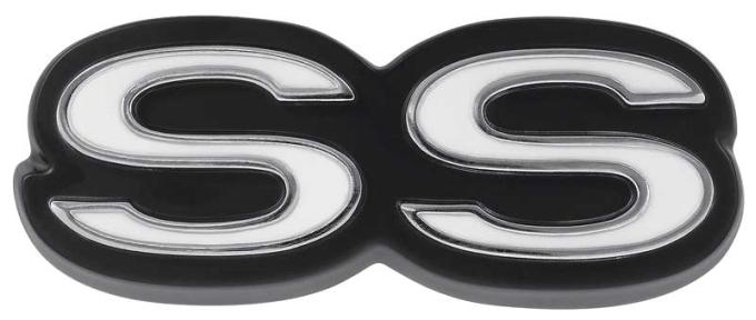 OER 1968-69 Nova SS, Rear Panel Emblem , with Hardware 7795107