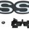 OER 1973-74 Chevrolet Nova, "SS" Front Grill Emblem, with Hardware, GM Licensed 6258813
