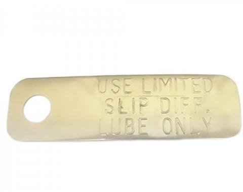 OER 1958-89 Various GM Vehicles, Differential Limited Slip Lube, Tag SU0662Z