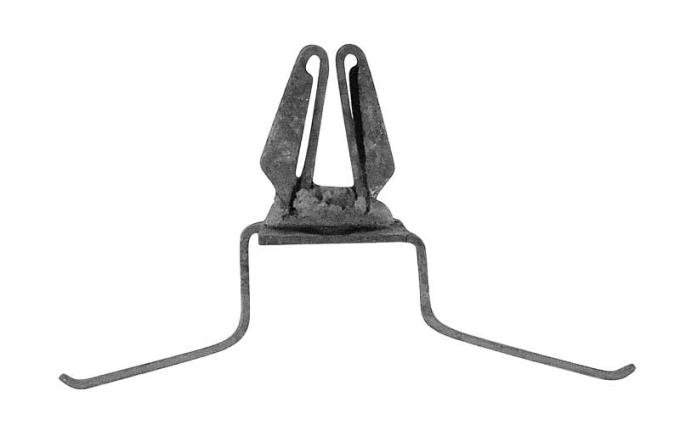 OER 1965 Chevy II Nova, Upper Rear Quarter Panel "C" Molding Clip, Each 15037