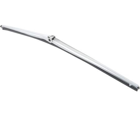 OER 1968-79 GM, Windshield Wiper Blade, 16", with Side Lock Connector, 2 Door Coupe, Stainless Steel, Each 9673995