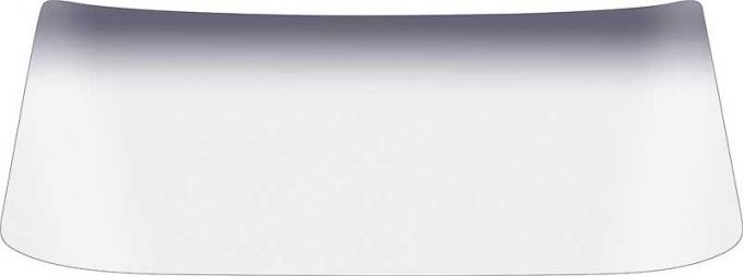OER 1962-67 Chevy II / Nova 2/4 Door Sedan & Wagon Windshield Glass, Clear with Smoke Gray Tinted Shade NR689Y
