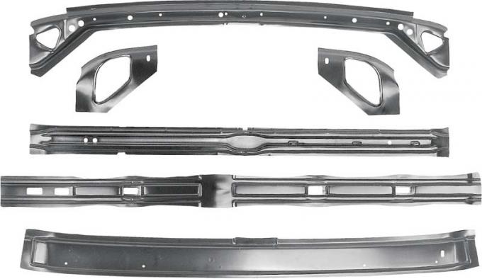 OER 1966-67 Chevy II, Nova, Inner Roof Panel Brace Set, Hardtop Models, EDP Coated 16104