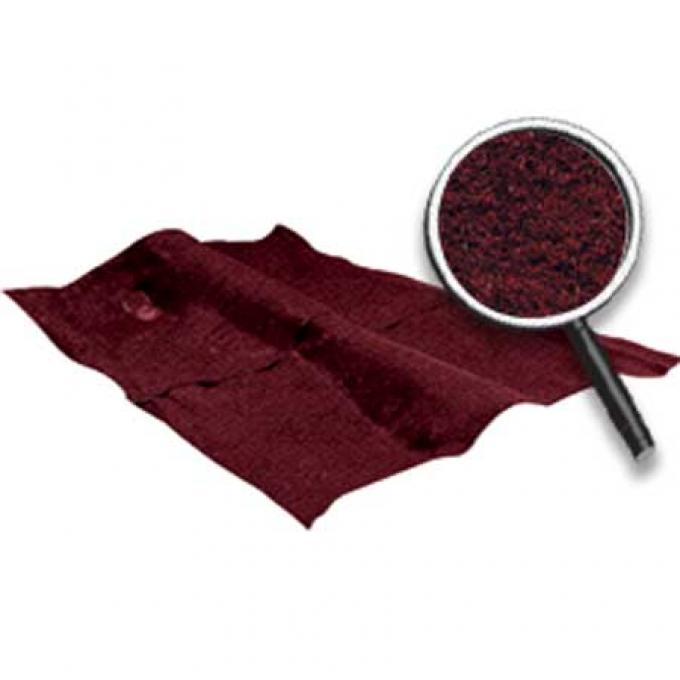 OER 1968-79 Nova 2 Or 4 Door With Console Maroon Cut Pile Carpet Set With Mass Backing NC74792215