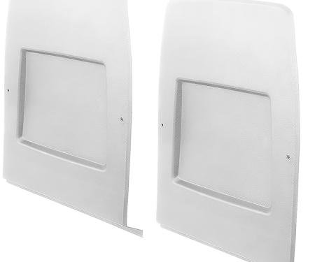 OER 1971-78 Camaro, Firebird, 1973-79 Nova, X-Body, 1971-80 H-Body, Bucket Seat Back Panel Set, White K7110