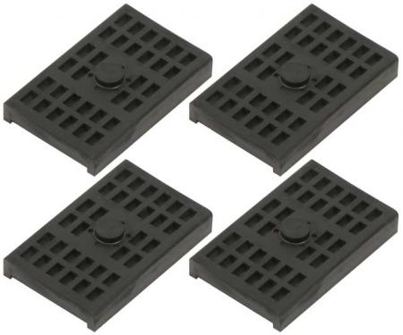 OER 1968-69 Camaro, Firebird, 1968-79 Nova, Multi Leaf Spring Pad Set, 4 Piece Set *R653