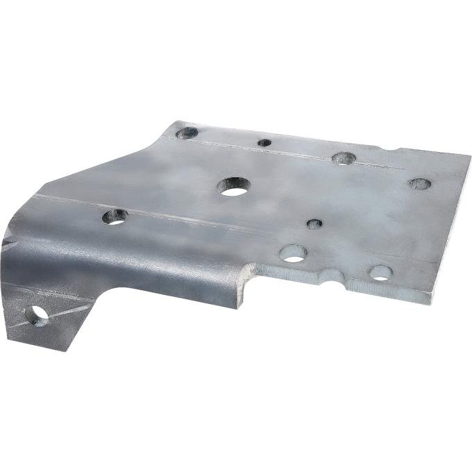 1968-79 Camaro, Firebird, Nova, Leaf Spring & Shock Anchor Plate, w/Sway Bar, Passenger Side