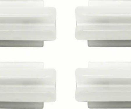 OER 1967-69 Camaro / Firebird, 1968-72 Nova 4 Piece Headliner Center Bow Clip Set K667