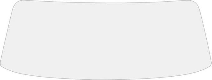 1968-74 Chevy II, Nova, Apollo, Omega, Ventura, Front Windshield Glass, 2 Door Coupe, without Built In Antenna, Clear Glass