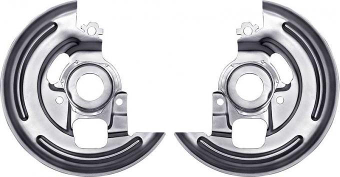 OER 1969 Camaro/Firebird, 1969-74 Nova/X-Body Front Disc Brake Backing Plates K1445