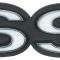 OER 1973-74 Chevrolet Nova, "SS" Front Grill Emblem, with Hardware, GM Licensed 6258813
