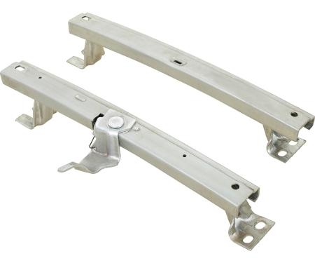 1966-67 Chevy II, Nova, Bucket Seat Adjusting Tracks, Inner & Outer, LH Drivers Side