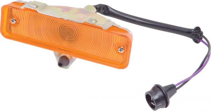 OER 1966-67 Chevy II / Nova, Front Park Lamp Assembly, RH A26008