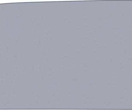 OER 1968-72 Chevy II / Nova 2 Door Coupe Front Door Glass Smoke Tinted Gray - LH NR701Y