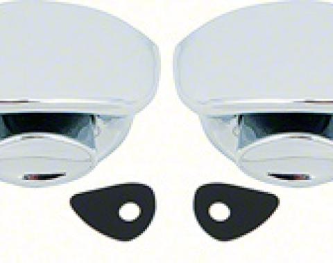 OER 1968-79 Chevy II / Nova 2-Door Outer Door Handle Set R5001B