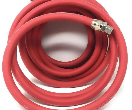 OER Binks Air Hose, Used with Binks 2100 Spray Gun, 5/16" Hose, With 1/4" NPS Connections, 5 Foot Long A9250103