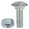 1938-91 GM, 1948-79 Ford, Bumper Bolt & Nut, Stainless Steel Capped, 1/2"-13 x 1-1/2", Low Dome, Various Models, Each
