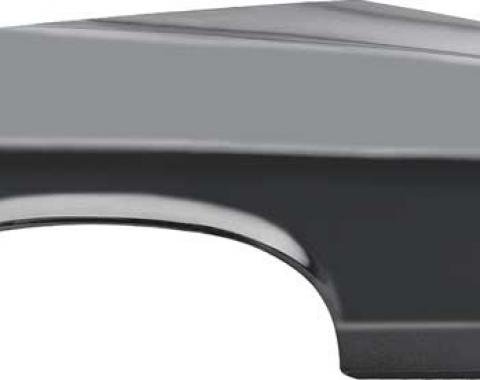 OER 1968-69 Chevy II, Nova, Rear Quarter Panel Skin, 2 Door, LH Drivers Side, EDP Coated 1668049