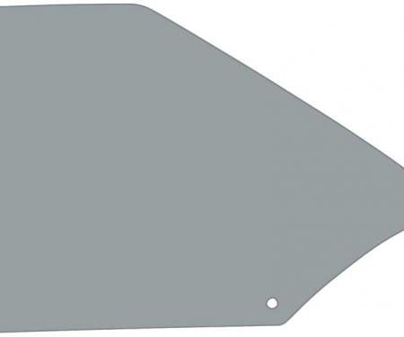 OER 1968-72 Chevy II / Nova 2 Door Coupe Quarter Window Glass Smoke Gray Tinted - LH NR713Y