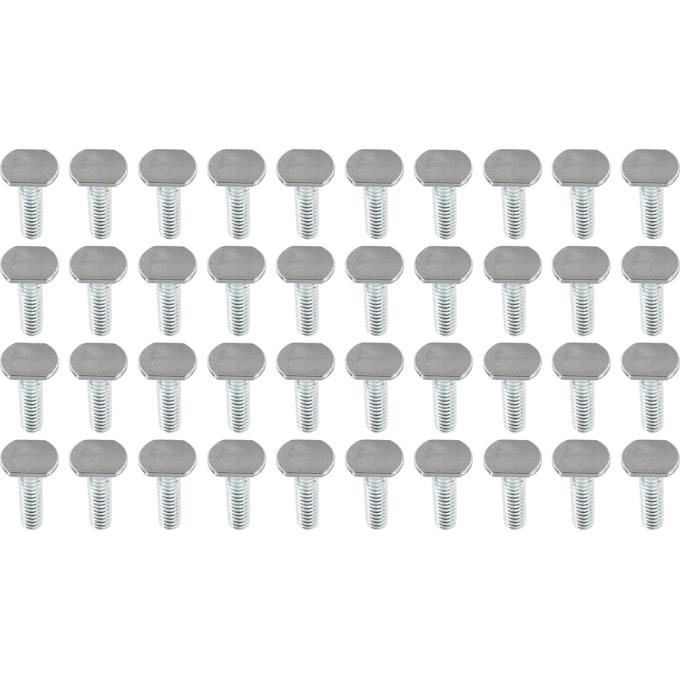 1967 Chevy II, Nova, Rocker Panel Molding Mounting Studs, Set of 40