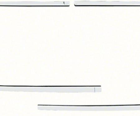 OER 1968-74 Chevy II / Nova 2 Door Windshield Molding Set R1650