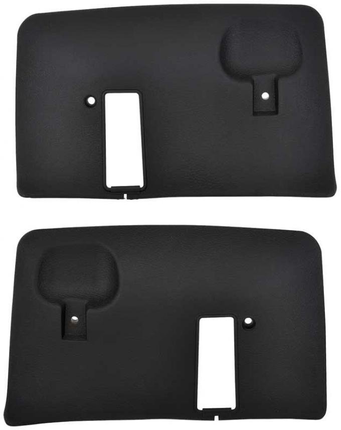 OER 1975-79 Nova / X-Body Seat Belt Shoulder Retractor Covers - Pair N1456