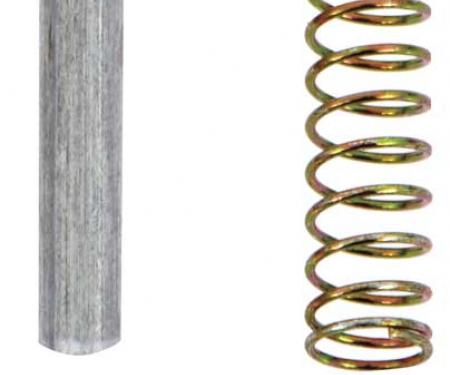 OER 1967-72 Horn Contact Pin, Spring And Retainer Set 748741