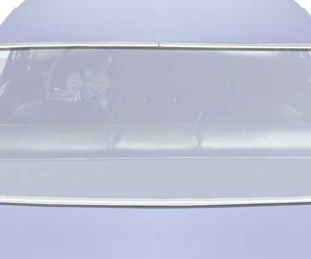 OER 1975-81 Nova, Apollo, Skylark, Omega, Ventura, Phoenix, Rear Window Molding Set, 2 & 4 Door Coupe, Sedan 5 piece Set, without Hatchback N1449