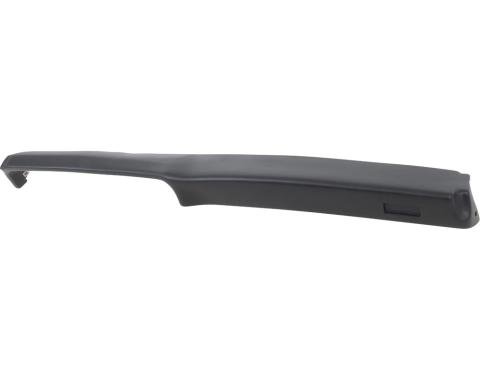 OER 1969-1974 Nova Dash Pad, without AC, Black , Urethane Reproduction 8748945