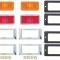 OER 1969 Nova, Impala, Caprice, Bel Air, Biscayne, Station Wagon, Side Marker Light Kit, with Lamps, Bezels, Gaskets, & Hardware *R5012A