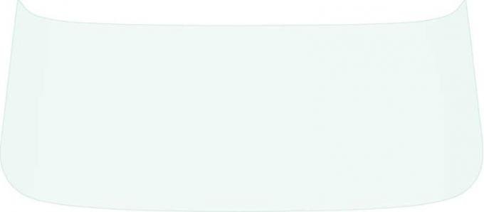 1966-67 Chevy II, Nova, Back Window Glass, 2 Door Hardtop, Clear