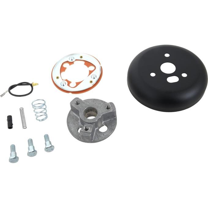 1969-94 GM, Steering Wheel Adapter, 3-Bolt Style, For Classic 3-Bolt Style Aftermarket Steering Wheels