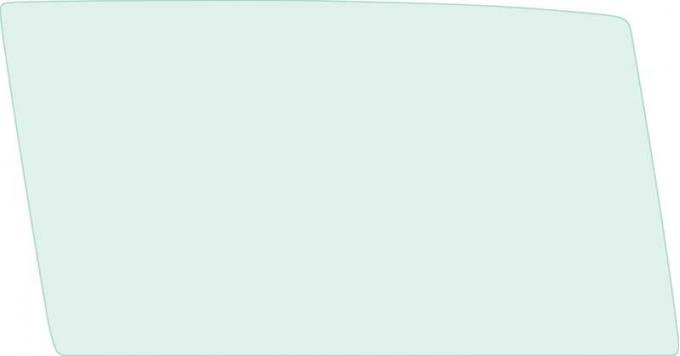 1968-72 Chevy II, Nova, Ventura, Acadian, Front Door Glass Window, 2 Door Coupe, Clear Glass, RH Passenger Side